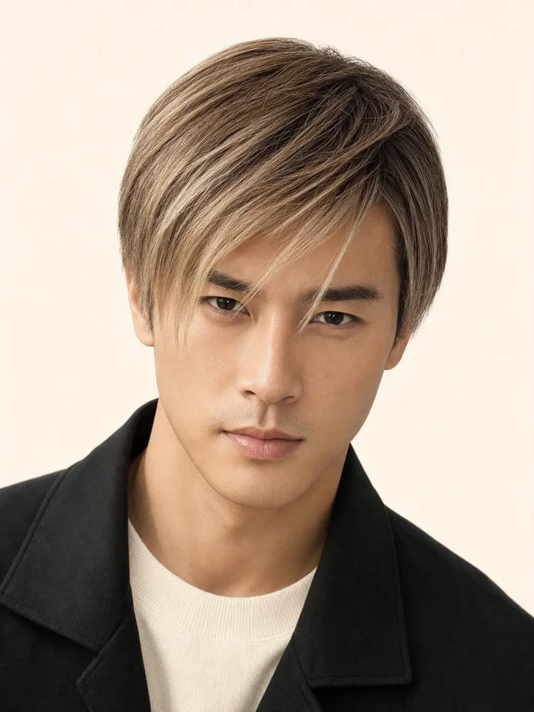 HIM Chiseled | HF Synthetic Lace Front Wig (Mono Top)|假髮選款展示