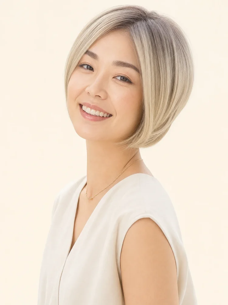 Amore Emy | Synthetic Lace Front Wig (Mono Top)｜假髮選款展示
