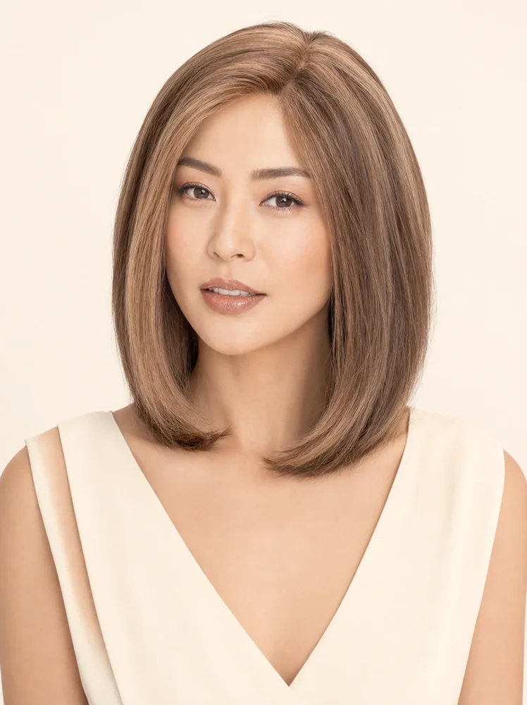 Louis Ferre PLF 002HM | Human Hair Lace Front Wig (Hand-Tied) — product style image