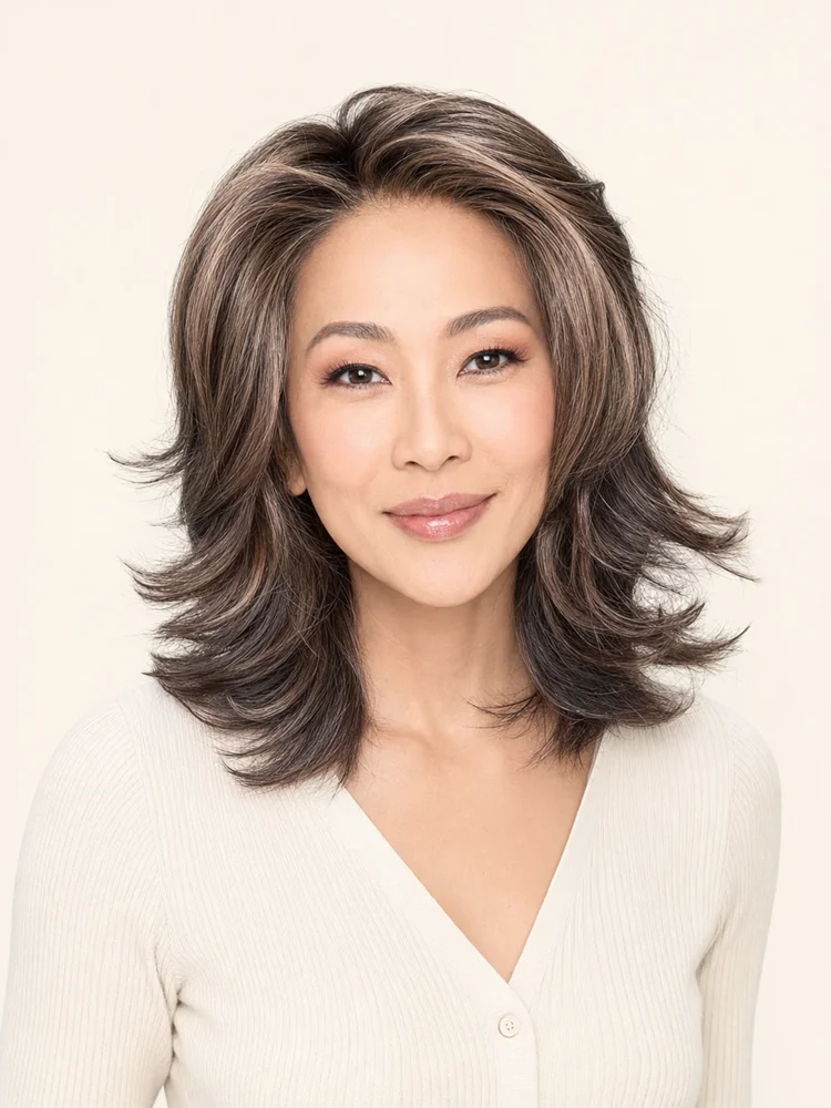 Raquel Welch Flip The Script | Synthetic Lace Front Wig (Mono Top) — product style image