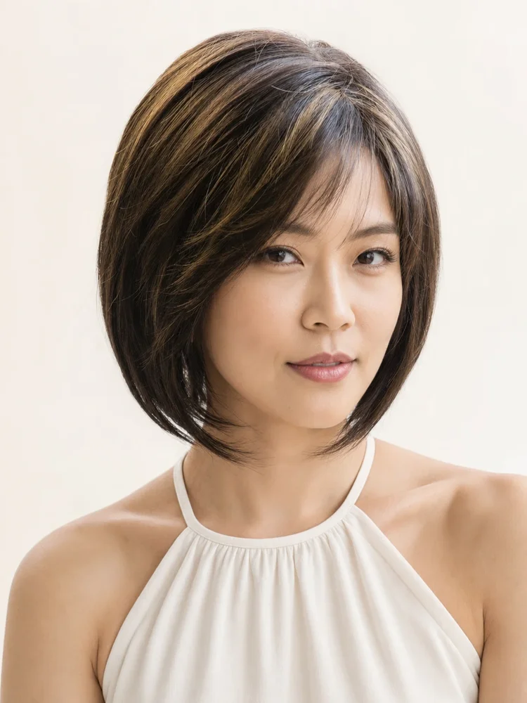 Noriko Jolie | Synthetic Wig (Mono Top)|假髮選款展示