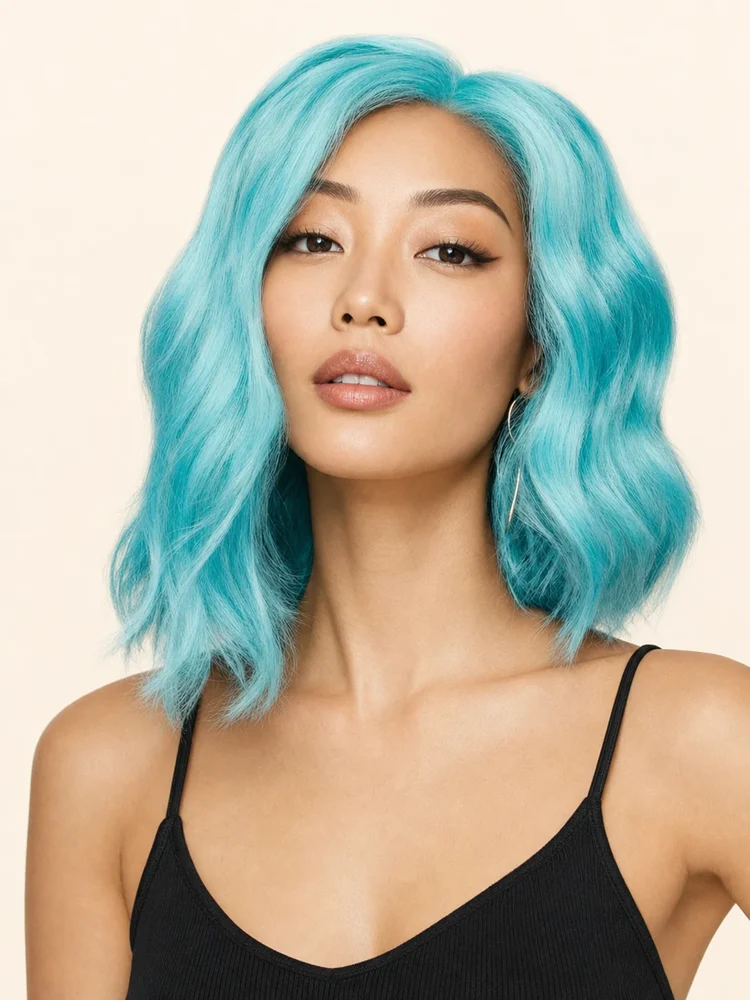 Hairdo Blue Babe | Synthetic Lace Front Wig (Mono Part)|假髮選款展示