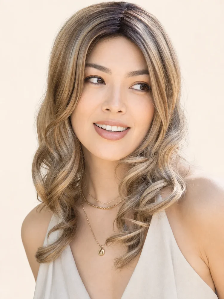 Rene of Paris Ensley TP | Synthetic Hair Topper (Mono Part)|假髮選款展示