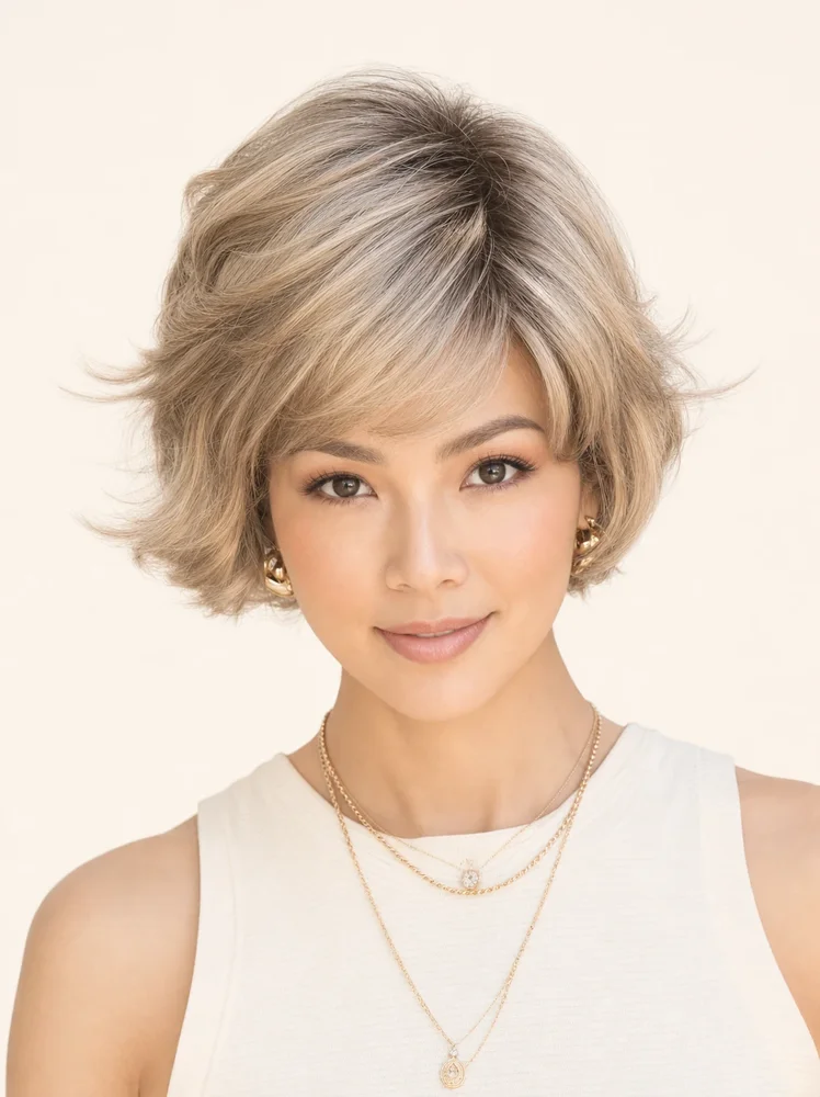 Rene of Paris Britt | Synthetic Wig (Basic Cap) — product style image