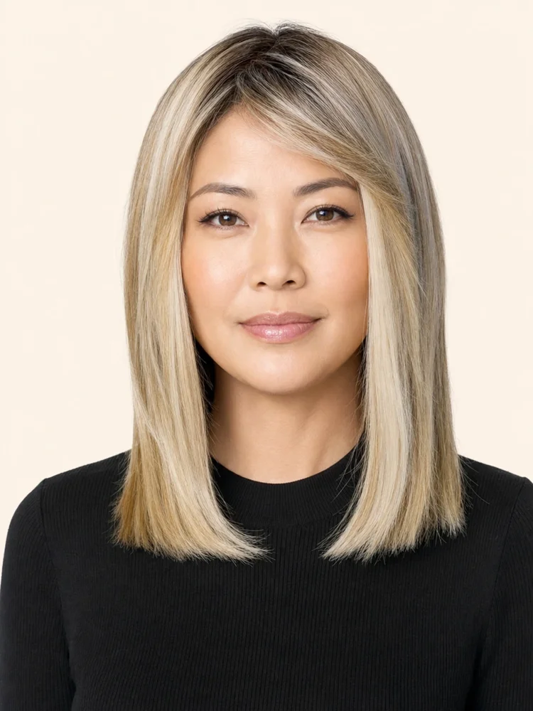 Jon Renau easiPart T HD 12" | Synthetic Hair Topper (Mono Top)|假髮選款展示