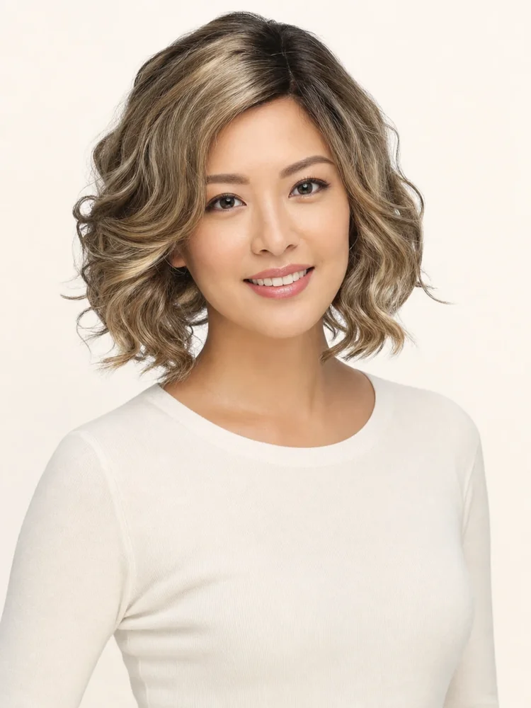 Estetica Wren | Synthetic Lace Front Wig — product style image