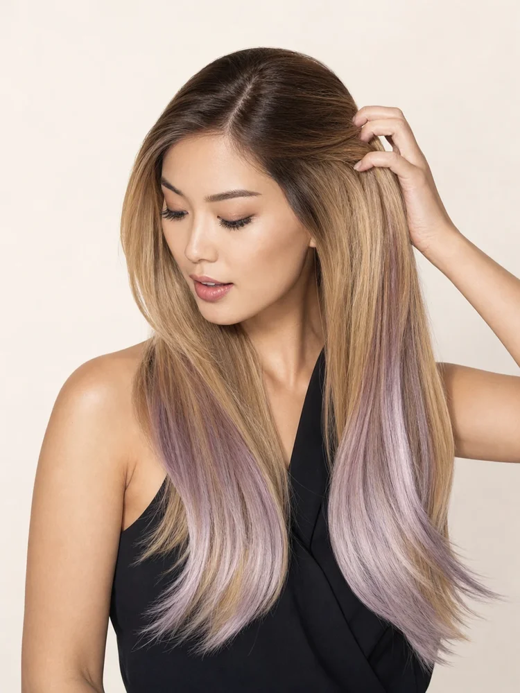 Hairdo 23" Straight HF Synthetic Hair Extensions Kit (6 Piece) | Clip In Color|假髮選款展示