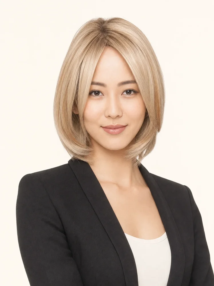 BelleTress Double Shot Bob | Synthetic Lace Front Wig — product style image