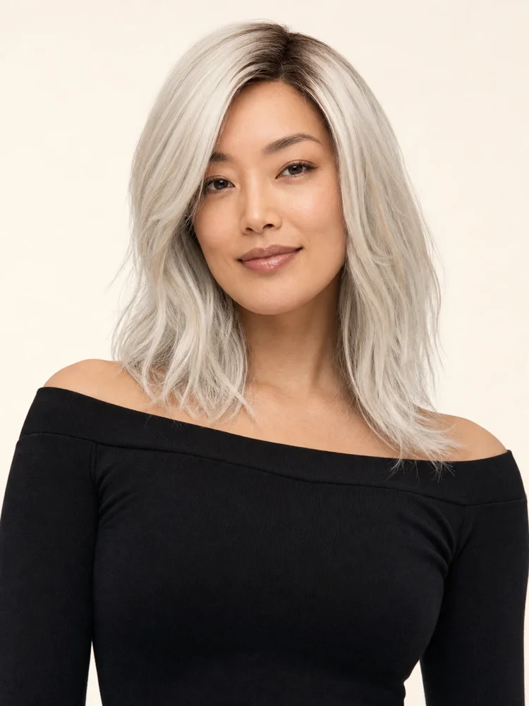 Estetica Fenix | Synthetic Lace Front Wig (Lace Part) — product style image