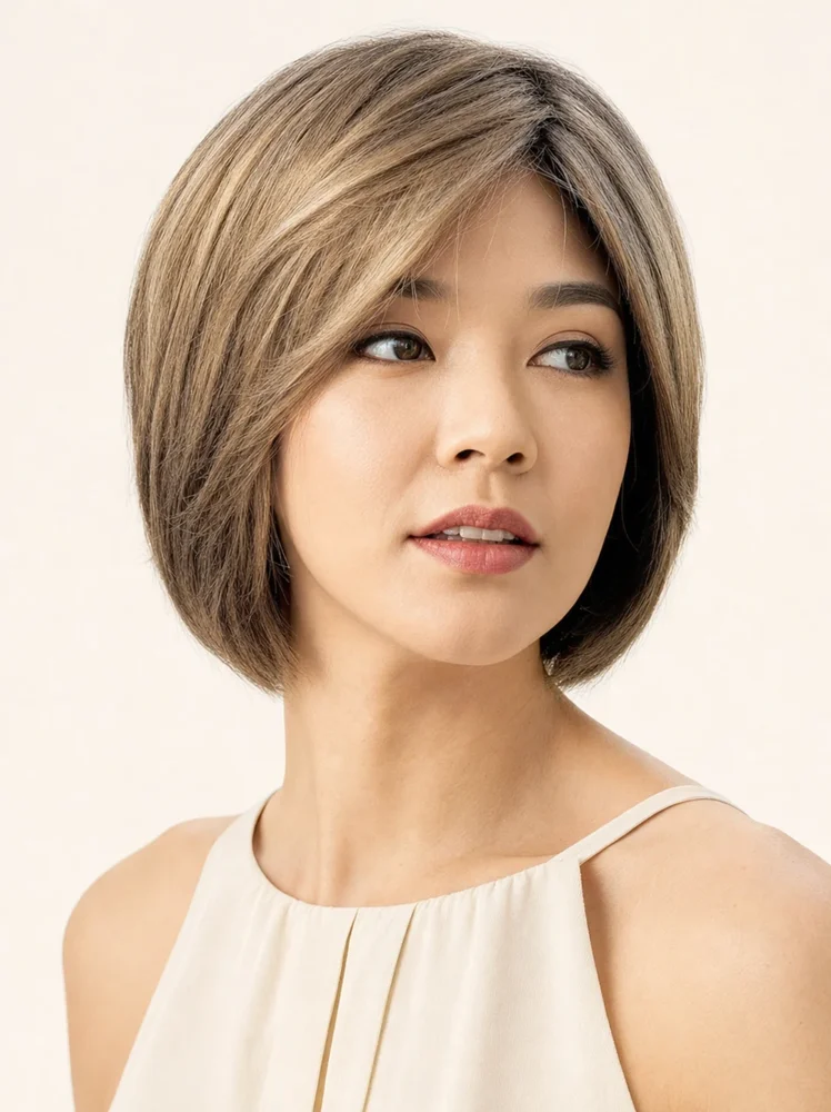 Amore Regan | Synthetic Wig (Full Mono) — product style image