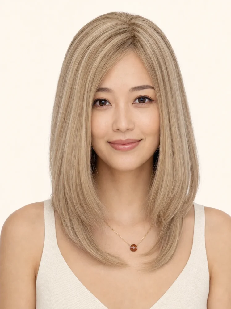Louis Ferre Toppiece 4003 | Human Hair Topper (Mono Base) | UNAVAILABLE|假髮選款展示