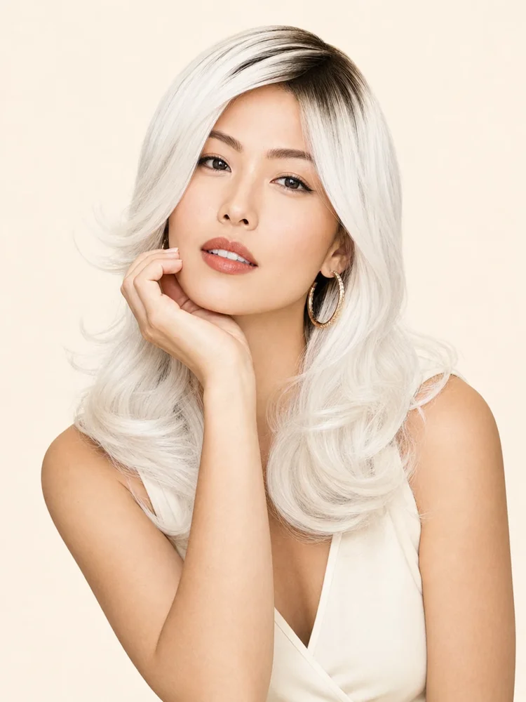 Hairdo Whiteout HF Synthetic Wig (Basic Cap)|假髮選款展示
