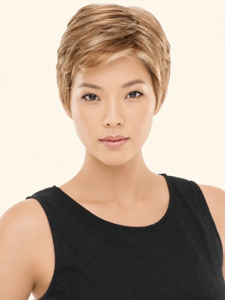 Jon Renau Simplicity Mono | Synthetic Wig (Mono Top) — product style image
