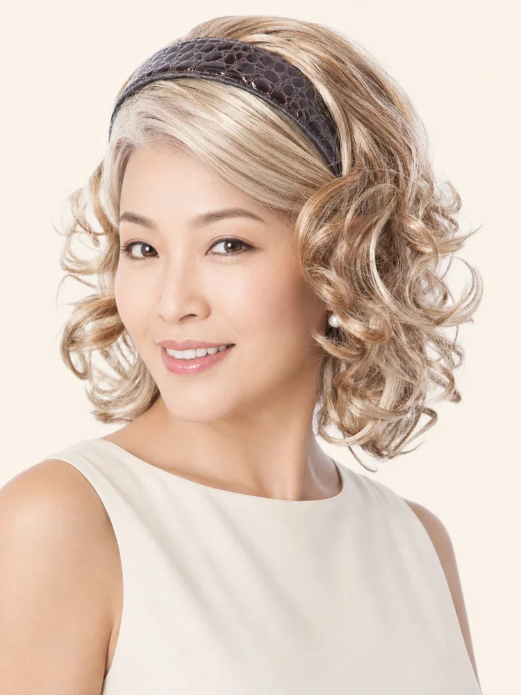Toni Brattin Toni Headband Fall Curls | Synthetic Headband | DISCONTINUED|假髮選款展示
