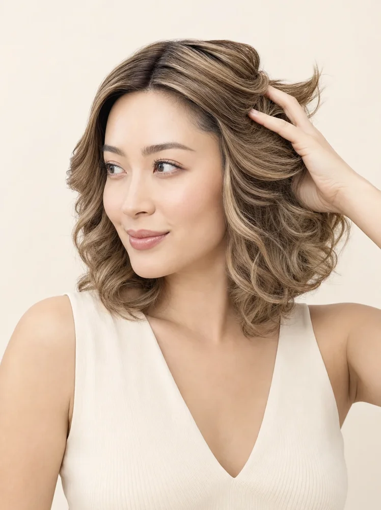 Amore Oakly | Human Hair Lace Front Wig (Hand-Tied)｜假髮選款展示