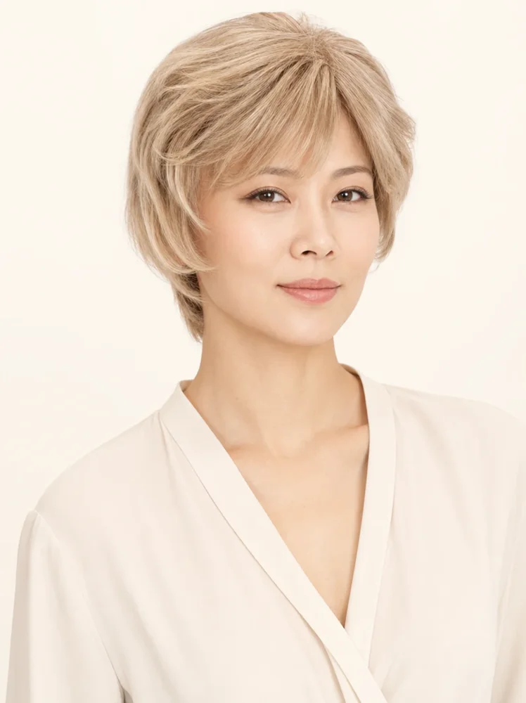 Louis Ferre Emerald | Human Hair Wig (Mono Top) | DISCONTINUED|假髮選款展示