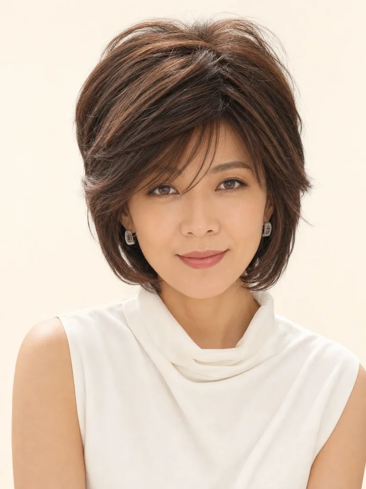 Noriko Reese Gradient Colors | Synthetic Wig (Basic Cap)|假髮選款展示
