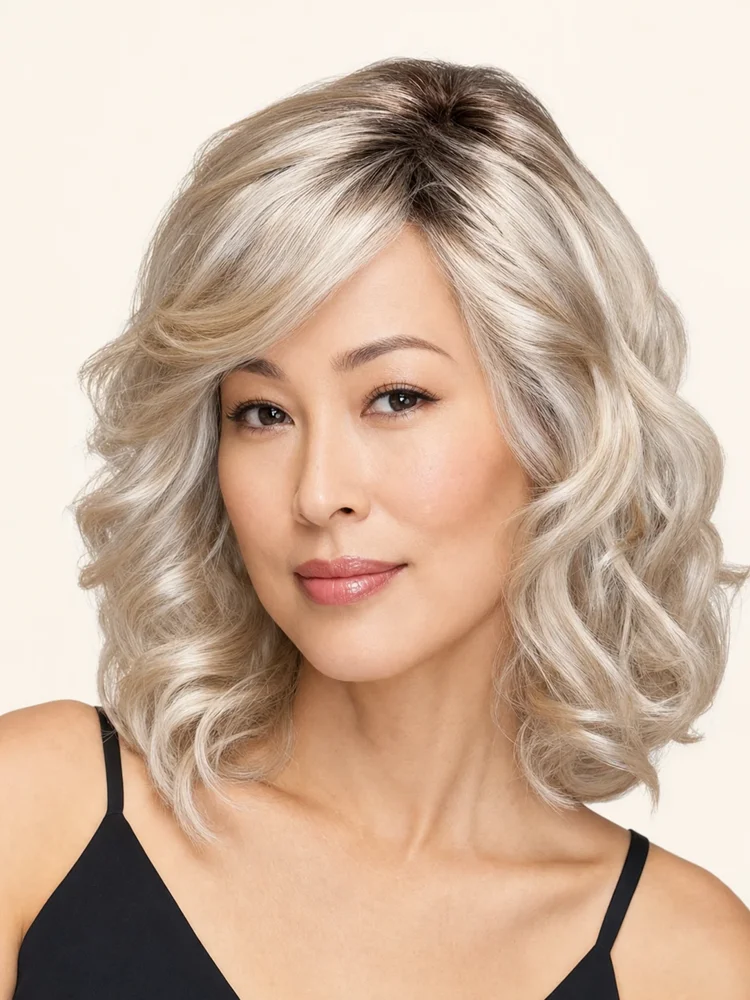 TressAllure Mia | Synthetic Lace Front Wig (Basic Cap) — product style image