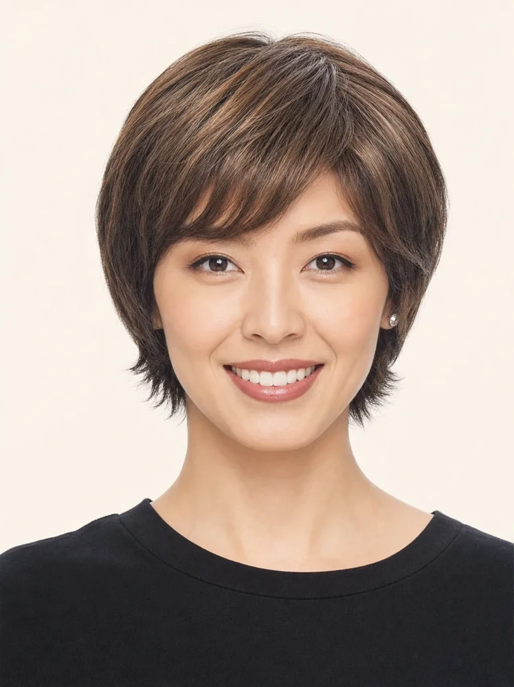 Hairdo Top It Off With Fringe | Synthetic Hair Topper (Mono Crown)|假髮選款展示