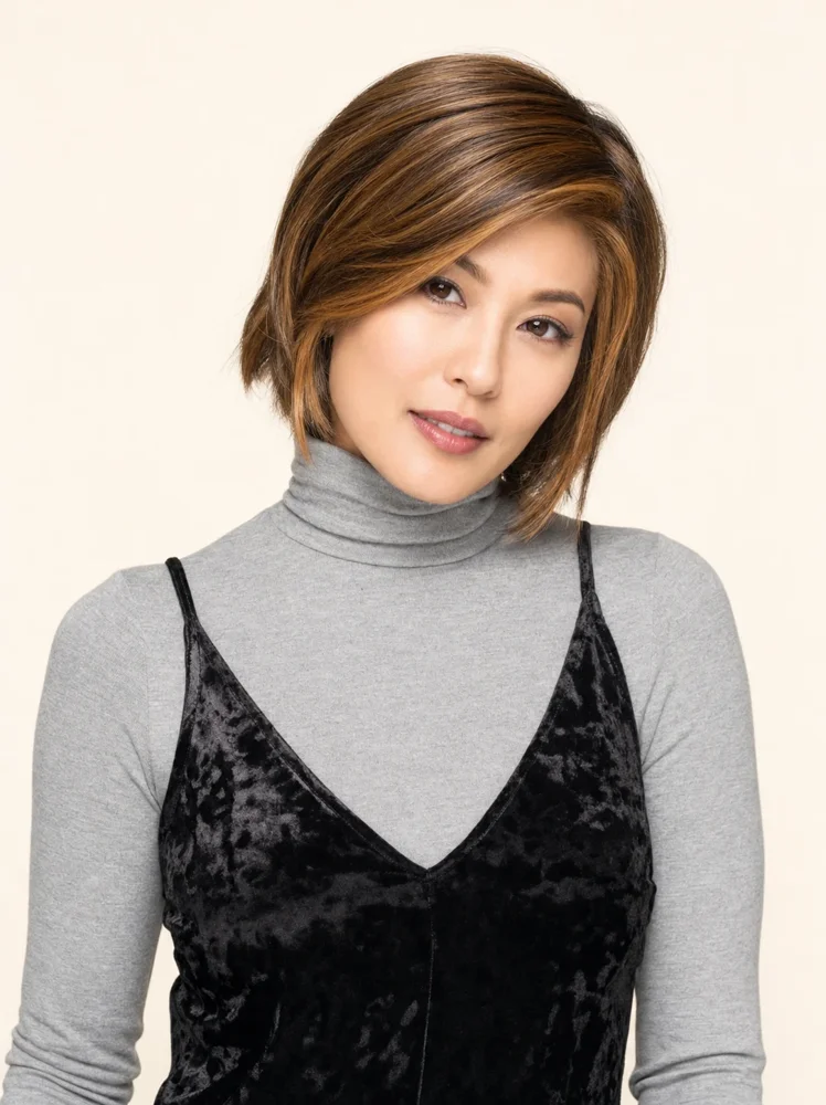 Raquel Welch Straight Up With a Twist | HF Synthetic Lace Front Wig (Mono Top) — product style image
