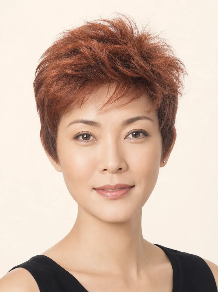 TressAllure Short Cut Pixie | HF Synthetic Wig (Basic Cap) | DISCONTINUED|假髮選款展示
