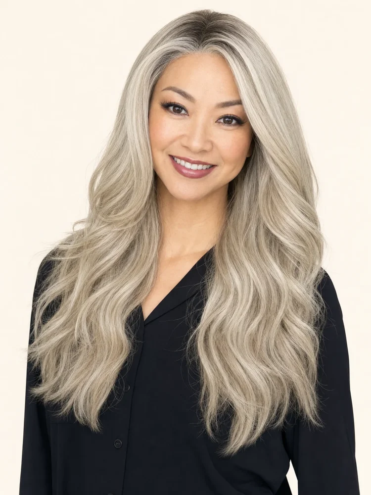 Hairdo Long Tousled Waves | Synthetic Wig (Mono Part)|假髮選款展示
