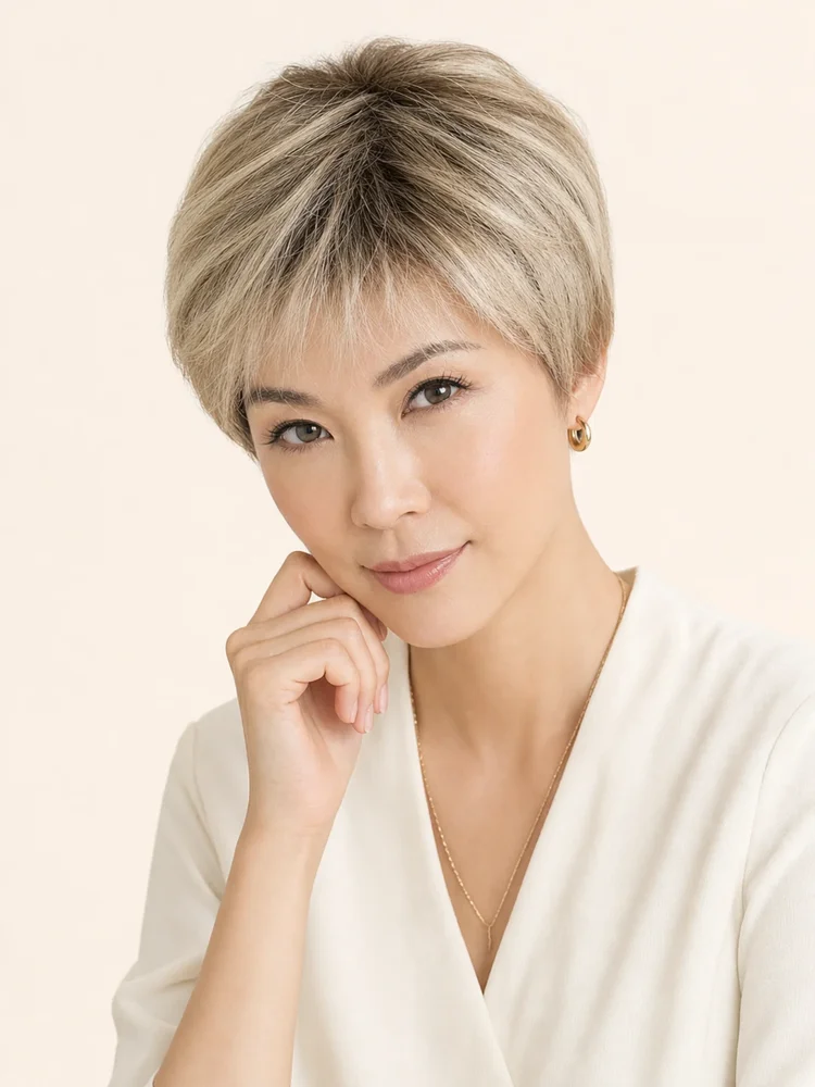 Ellen Wille Top Naturelle | Remy Human Hair Lace Front Topper (Mono Base) | DISCONTINUED|假髮選款展示