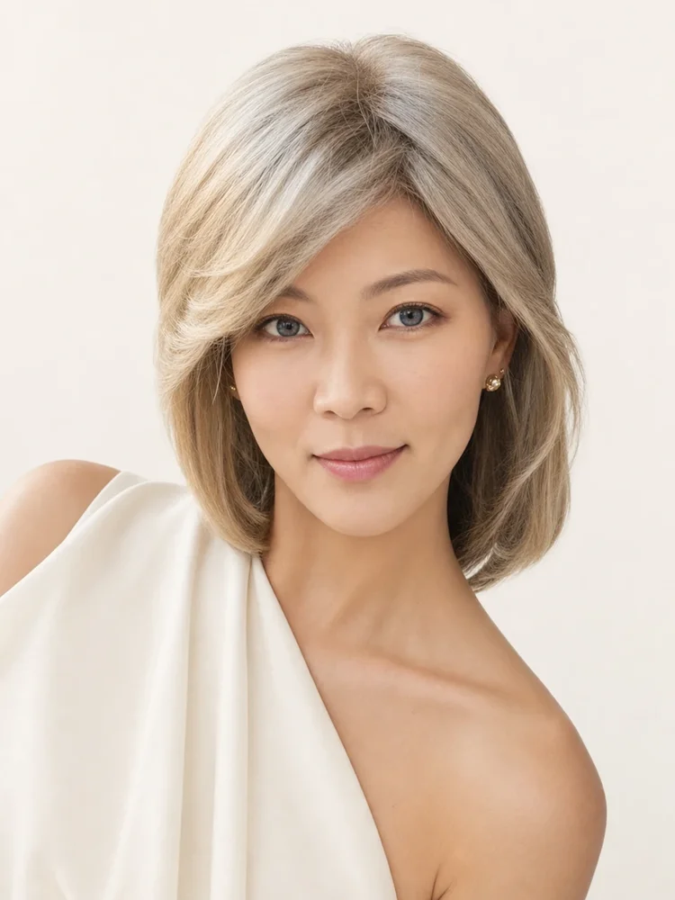 Noriko Berlin | Synthetic Hair Topper | DISCONTINUED|假髮選款展示