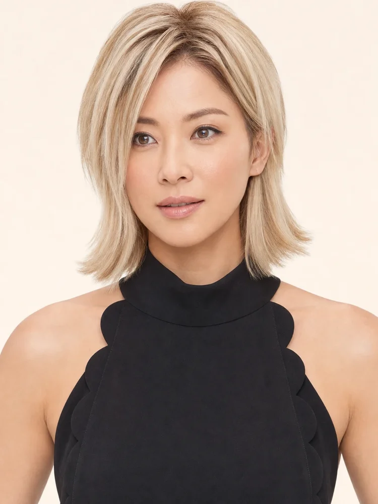 Jon Renau easiPart XL 8" | Remy Human Hair Topper — product style image