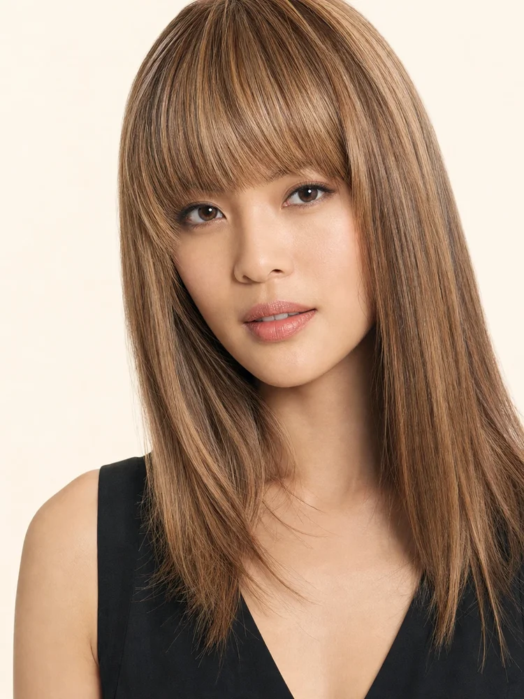 Hairdo Modern Fringe Clip In Bang | HF Synthetic Bang (Clip In) — product style image