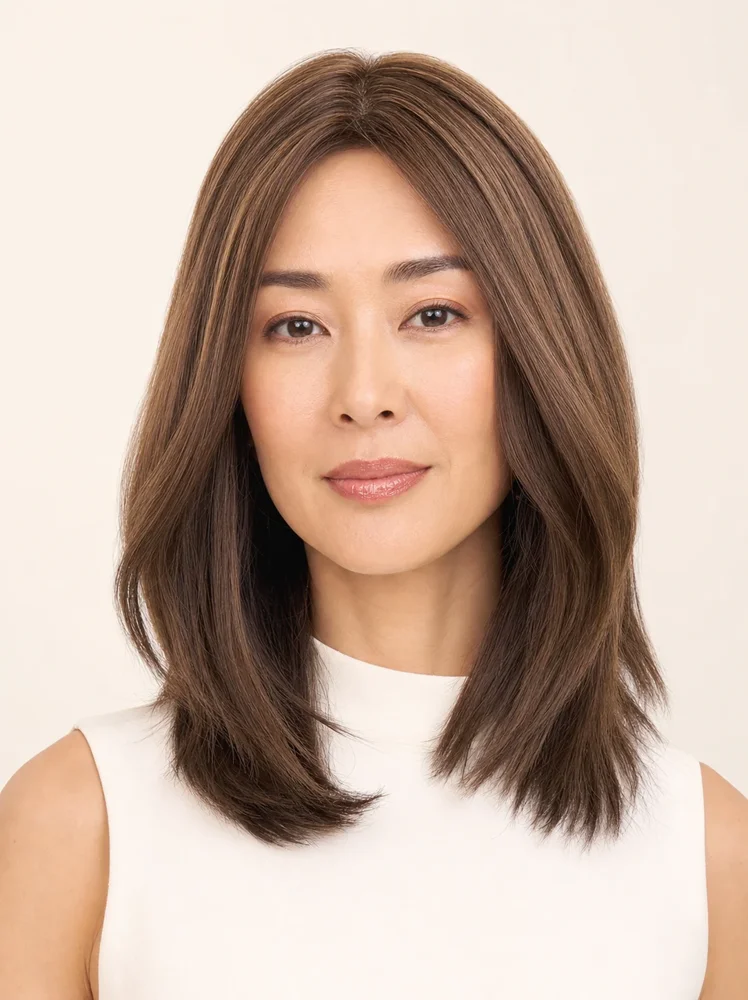 Jon Renau Top Flex 12" | Remy Human Hair Topper (Mono Top)|假髮選款展示
