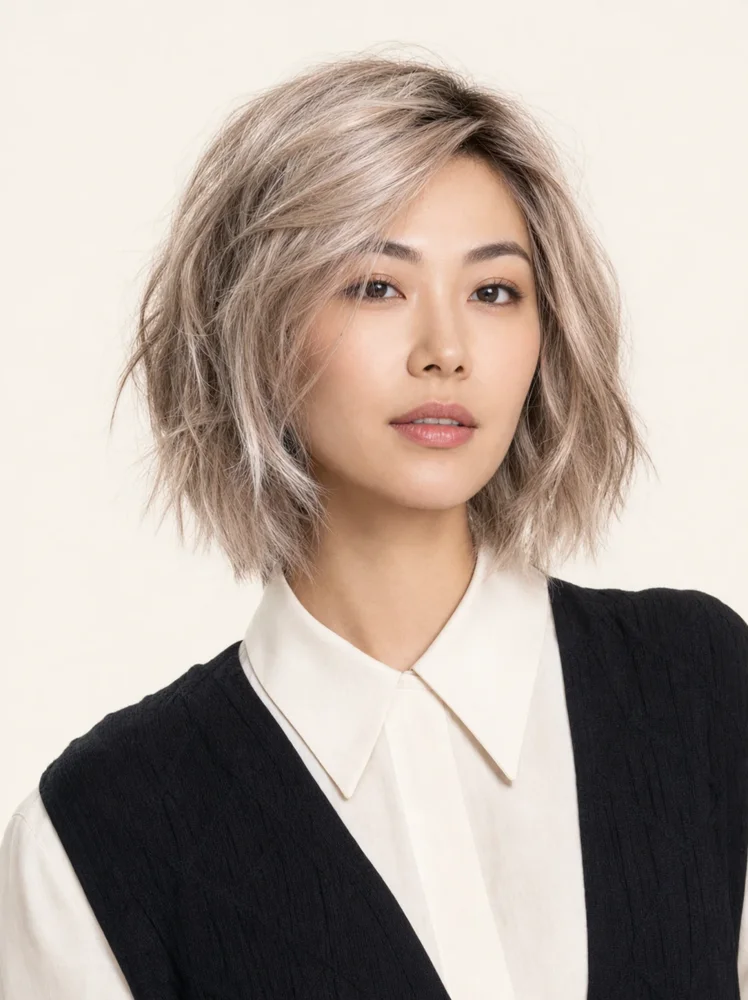 Ellen Wille Lia | Synthetic Lace Front Wig (Mono Part) — product style image