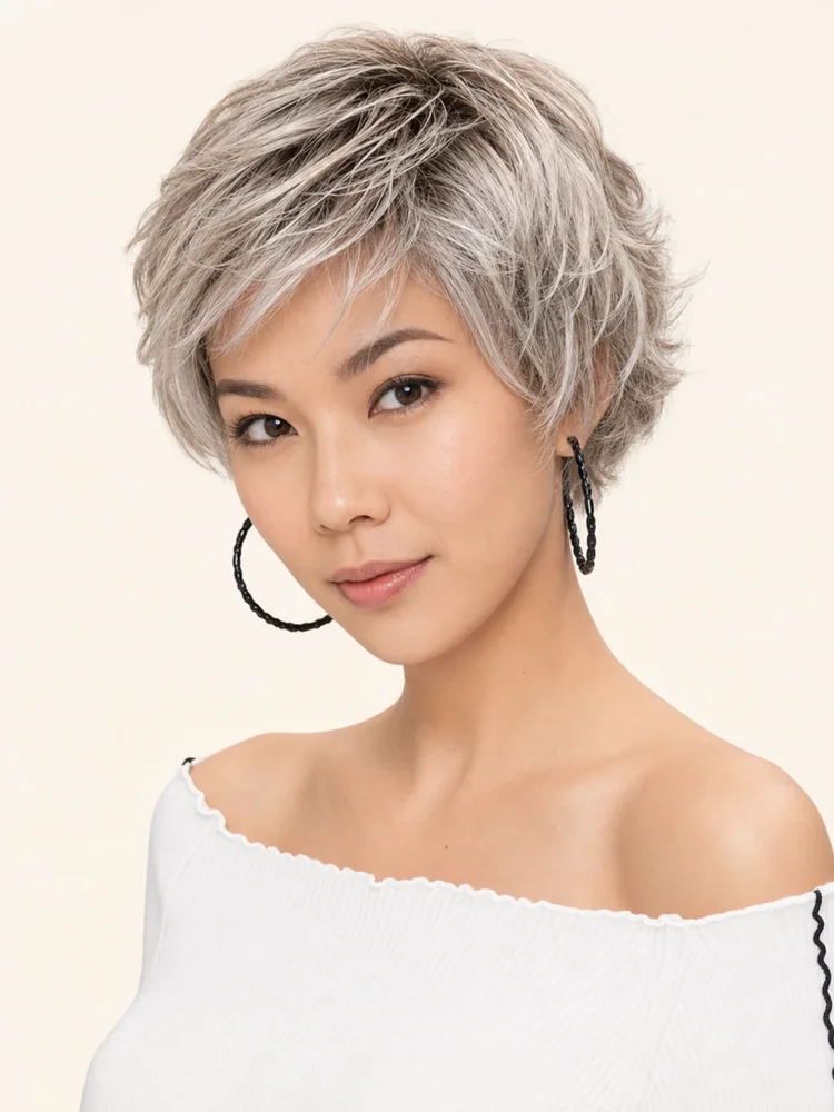 Ellen Wille Raise | Synthetic Lace Front Wig (Mono Crown) — product style image