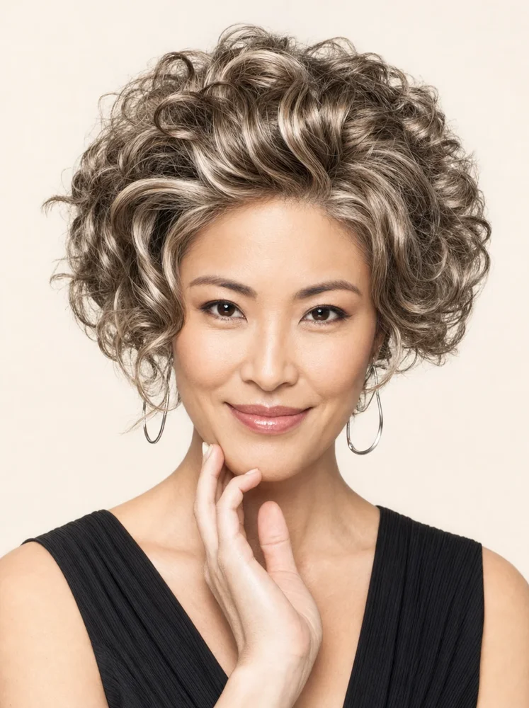 Gabor Tousled | Synthetic Lace Front Wig (Mono Part) — product style image