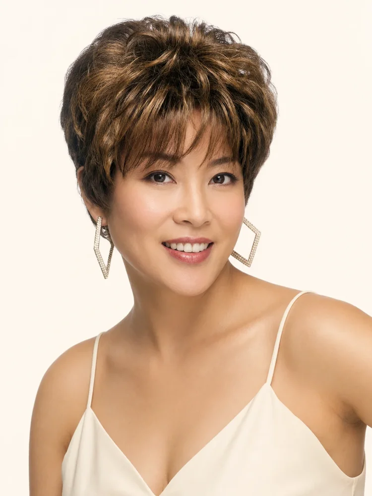 Vivica Fox H-212 | Human Hair Wig (Basic Cap) | DISCONTINUED|假髮選款展示