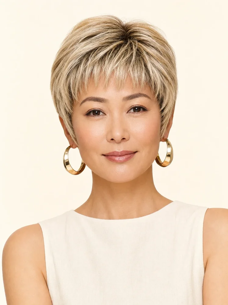 Gabor Boss Energy | Synthetic Lace Front Wig (Basic Cap) — product style image
