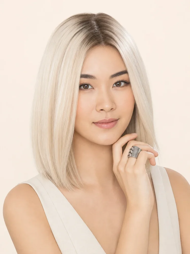 Ellen Wille Secret | Synthetic Lace Front Hair Topper (Hand-Tied) — product style image