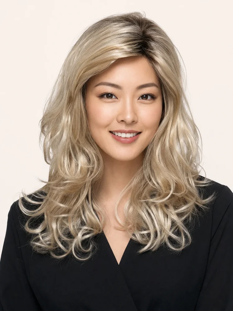 Estetica Petite Sedona | Synthetic Lace Front Wig (Mono Part) — product style image