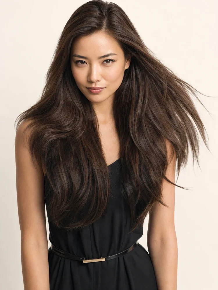 Hairdo 20" Human Hair Invisible Extension (1 pc)|假髮選款展示