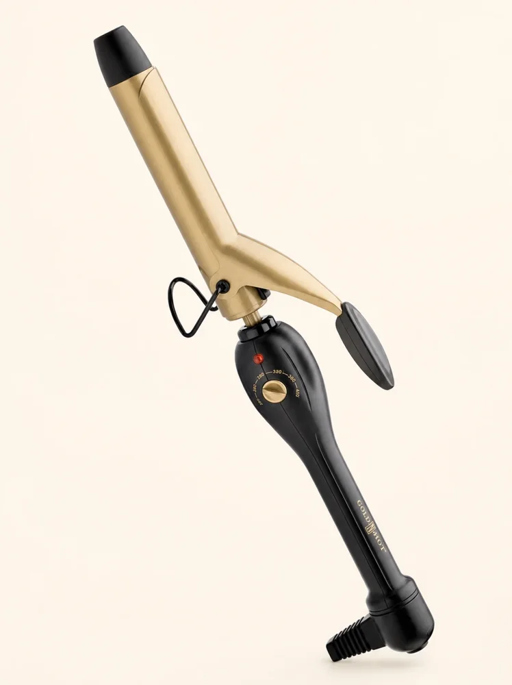 Gold N Hot 1" Professional Ceramic Spring Iron | DISCONTINUED|假髮選款展示