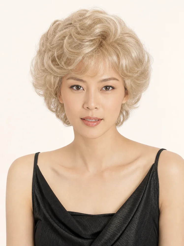 Louis Ferre Betty | Synthetic Wig (Mono Top) — product style image