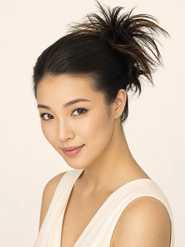 POP by hairdo Feather Wrap | HF Synthetic Hair Wrap — product style image