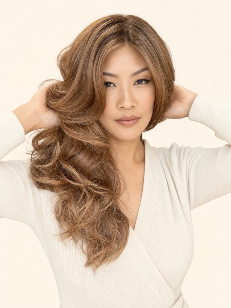 Noriko Hana | Synthetic Lace Front Wig (Lace Part) — product style image