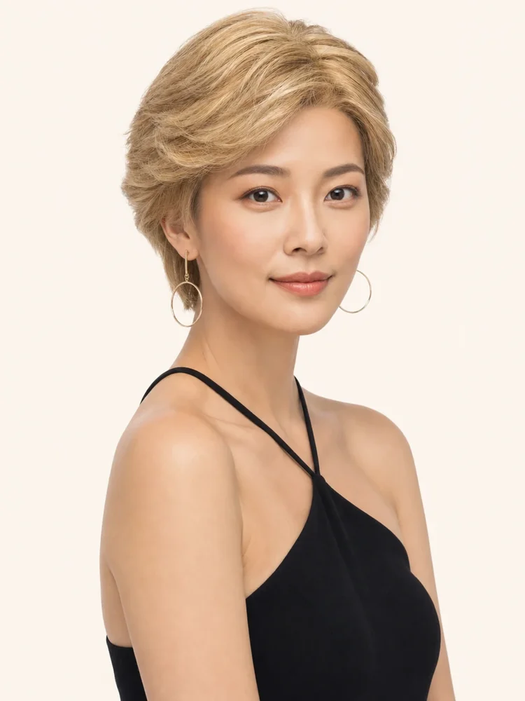 Estetica Sabrina | Remi Human Hair Wig | Lace Front (Mono Top)|假髮選款展示