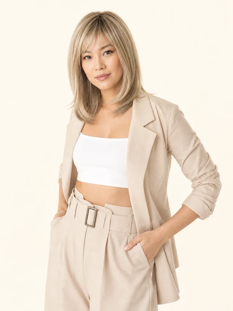 Noriko Kenzie | Synthetic Wig (Mono Top)|假髮選款展示