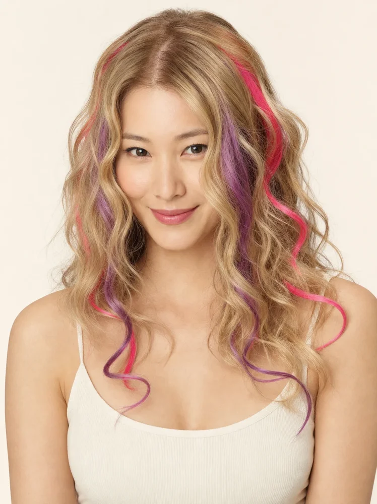 Revlon Pop of Color Human Hair Extension (1 Piece) | Clip In Color | DISCONTINUED|假髮選款展示