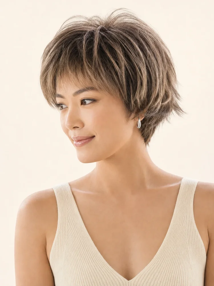 Noriko Morgan | Synthetic Wig (Basic Cap) | DISCONTINUED|假髮選款展示