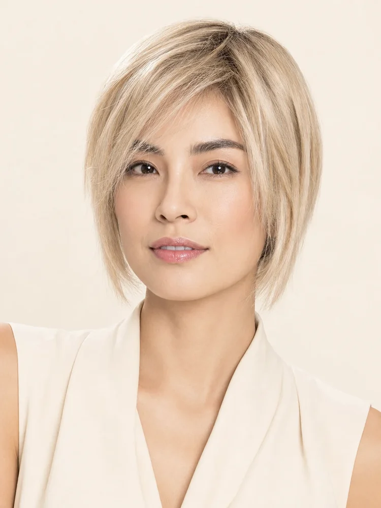 Ellen Wille Magic | Human Hair Lace Front Topper (Hand Tied) — product style image