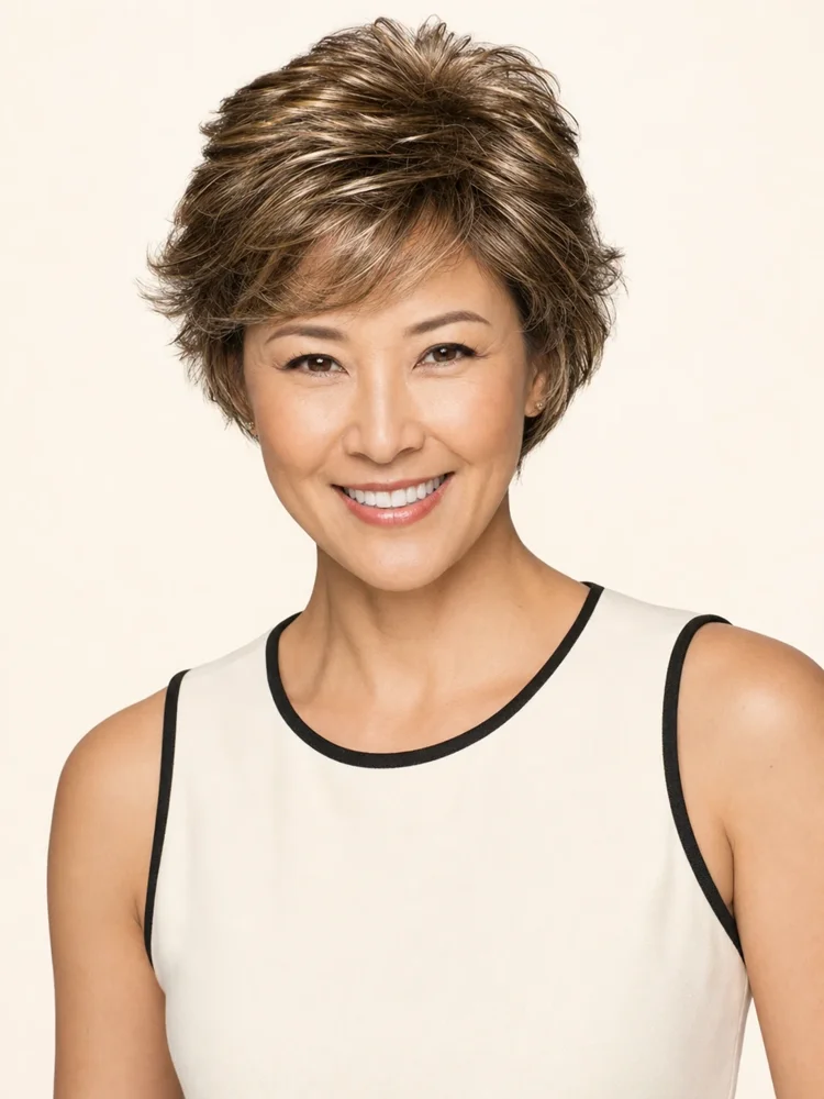 Gabor Perk Petite | Synthetic Wig (Basic Cap) — product style image