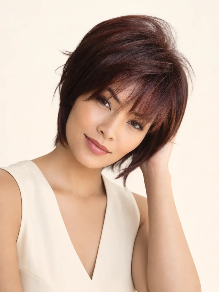 Noriko Reese Large | Synthetic Wig (Basic Cap) — product style image